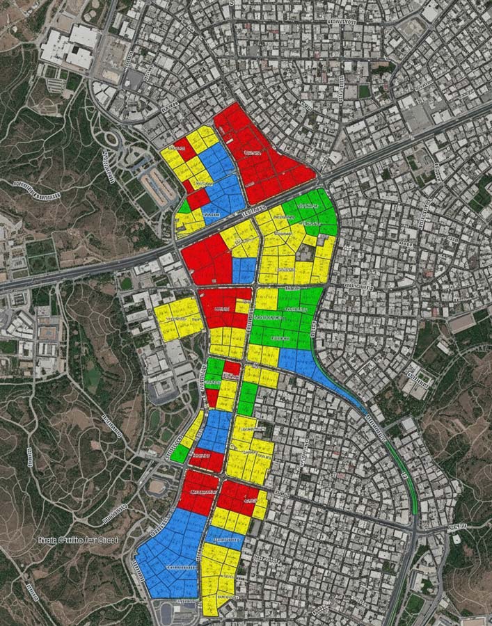 فیلم مسترکلاس تهیه نقشه های تفکیک زمین 1 landsubdivision5